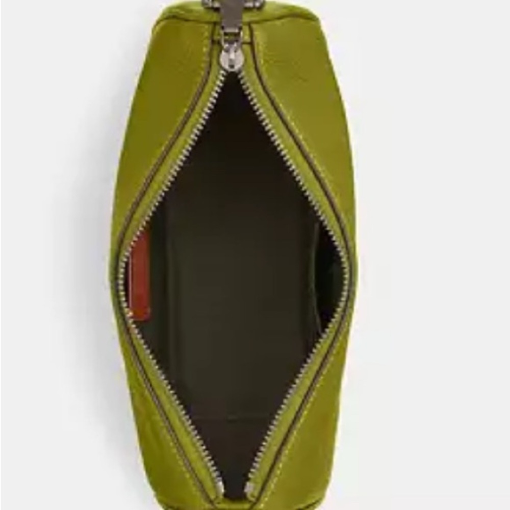 NEW- Coach Kailey Shoulder Bag Qb/bright olive - Picture 4 of 14